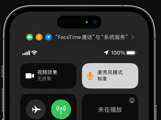 坊子苹果授权维修网点分享iPhone在通话时让你的声音更清晰 