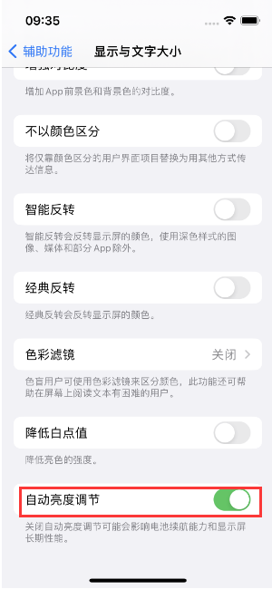 坊子苹果15维修店分享iPhone 15 Pro系列屏幕亮度 