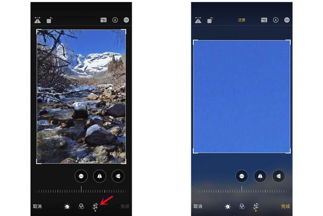 坊子苹果手机维修分享iPhone手机如何使用裁剪功能隐藏照片 